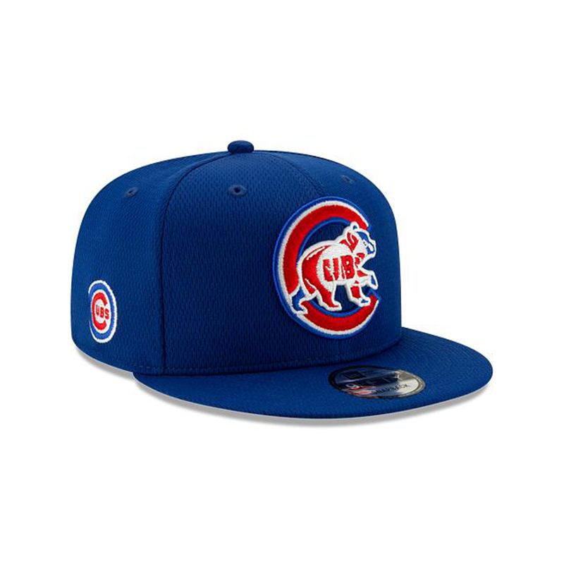 MLB Chicago Cubs Batting Practice 9Fifty Snapback (YBR1191) - Blue New Era Caps